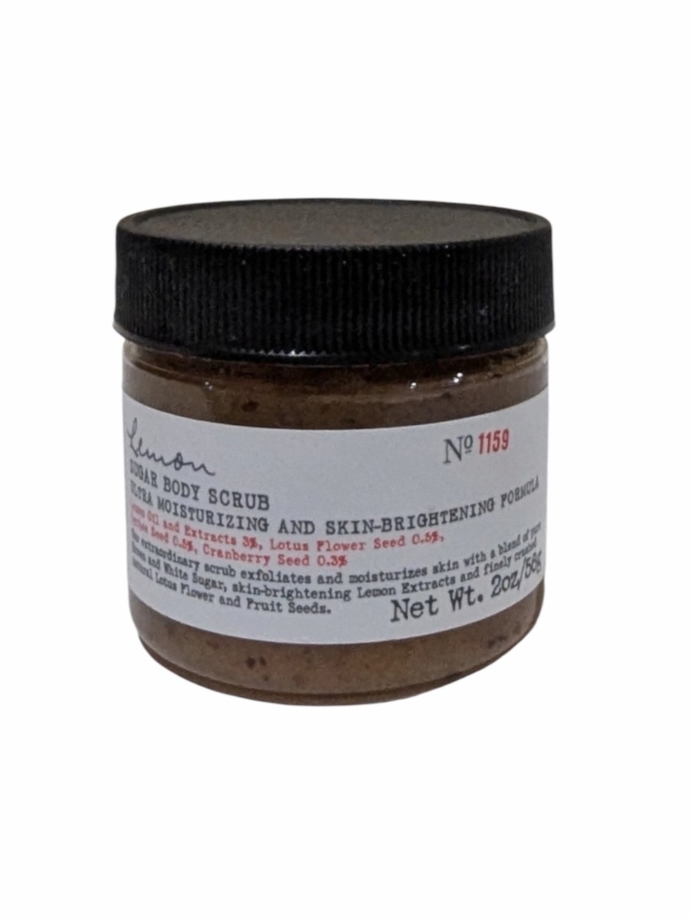 New Lemon Sugar Body Scrub By Co Bigelow. 2 oz. Moisturizing & Skin Brightening
